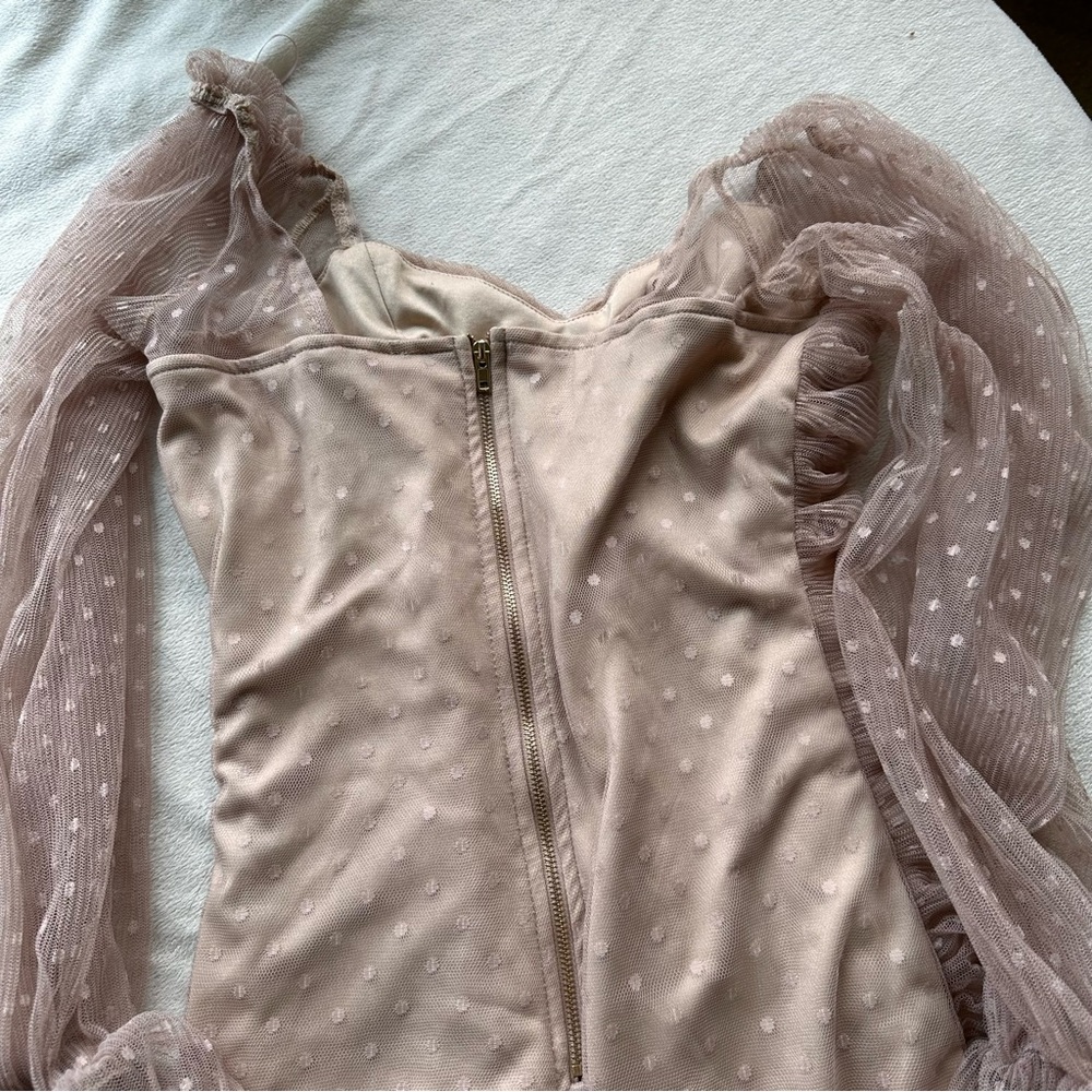 Pink Party Dress - Picture 3 of 4